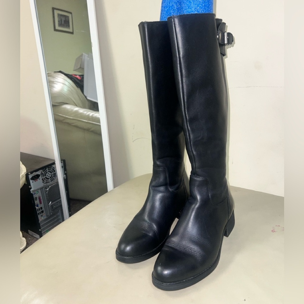 Steve Madden Tall Black Riding Boots – Excellent Condition